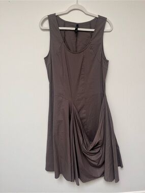 Porto San Francisco Taupe Midi dress size 4